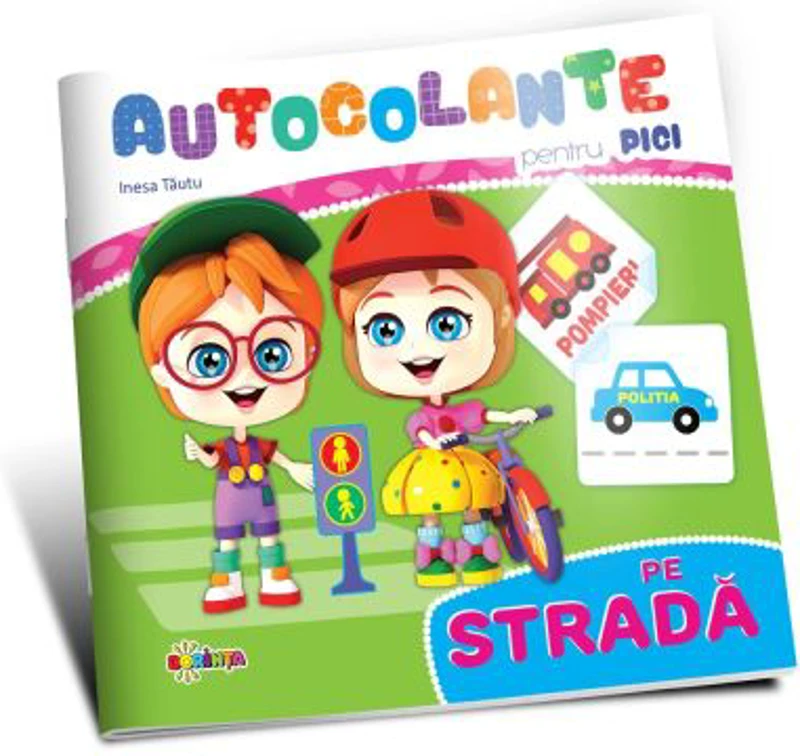 Autocolante pentru pici. Pe strada