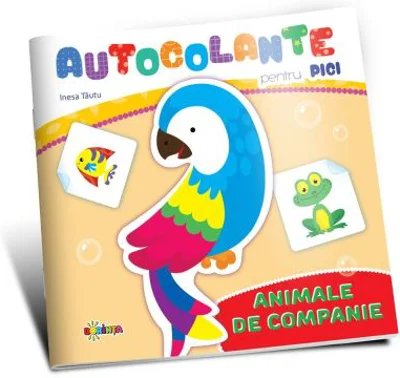 Autocolante pentru pici. Animale de companie