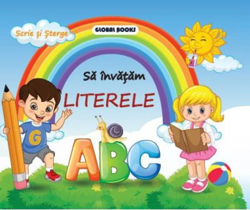 Sa invatam literele. Scrie si sterge - Elena-Roxana Peptanus