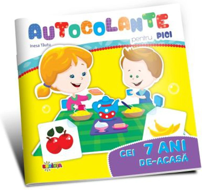 Autocolante pentru pici. Cei 7 ani de-acasa