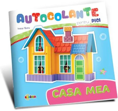 Autocolante pentru pici. Casa mea