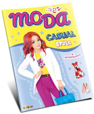 Moda. Casual style + autocolante