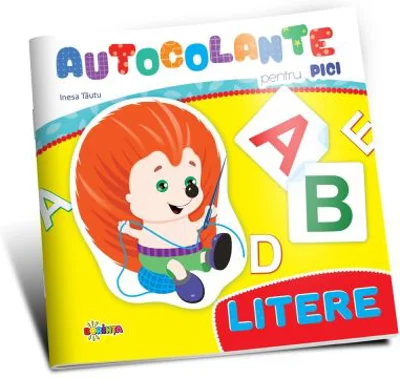 Autocolante pentru pici. Litere