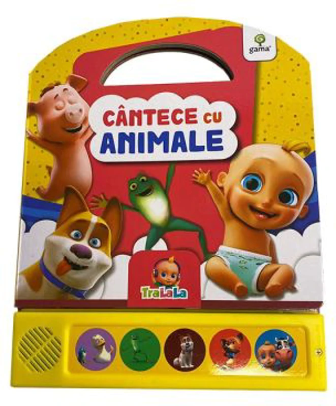 Carti TraLaLa cu sunete. Cantece cu animale