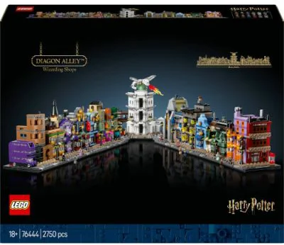 LEGO Harry Potter. Magazine vrajitoresti pe Diagon Alley 76444, 2750 piese