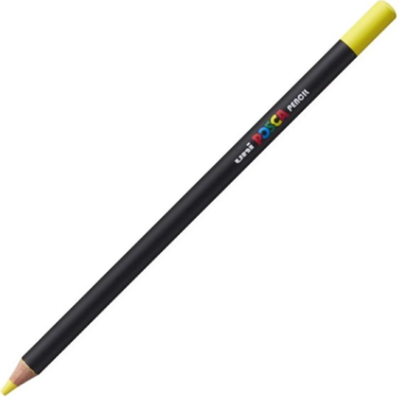 Creion pastel uleios KPE-200, 4 mm, galben lamaie, Posca (C3928)