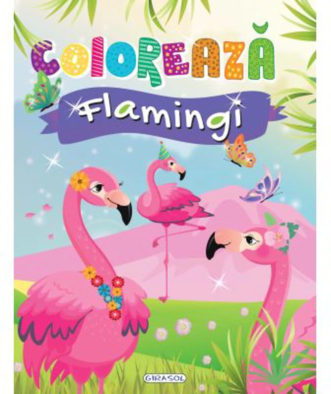 Coloreaza - Flamingi