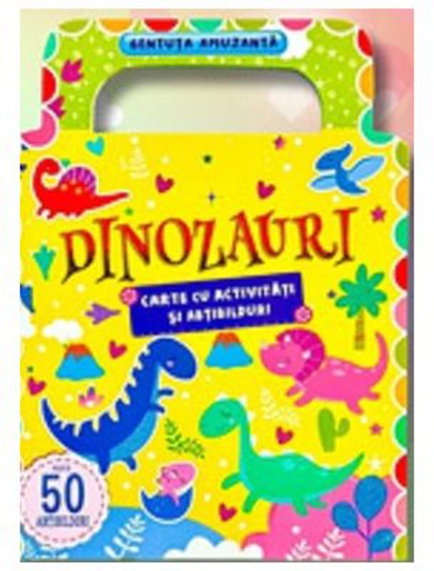 Dinozauri. Carte cu activitati. Gentuta amuzanta