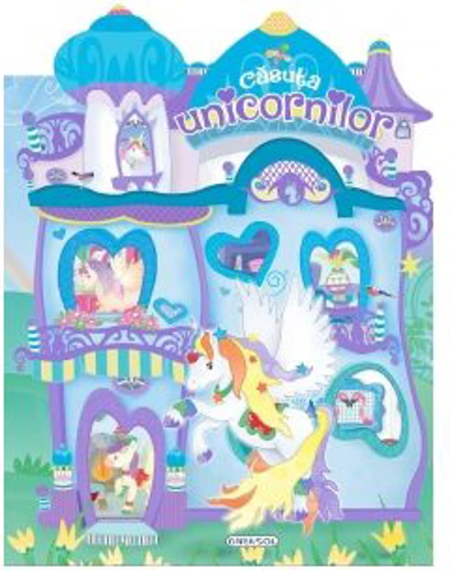 Casuta unicornilor. Mov