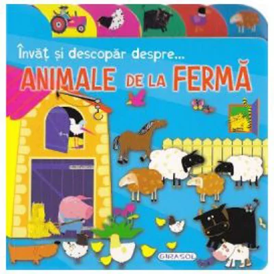 Invat sa descopar despre... animale de la ferma