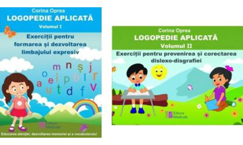 Pachet Logopedie aplicata, volumele 1 si 2 - Corina Oprea