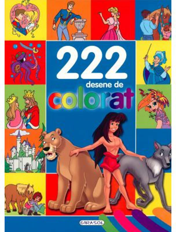 222 Desene de Colorat