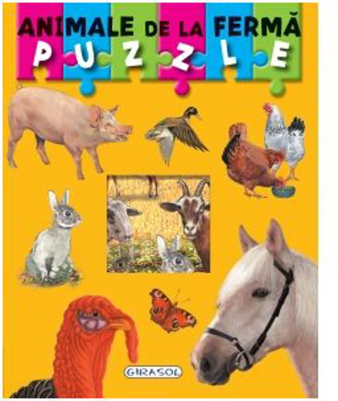Puzzle animale de la ferma