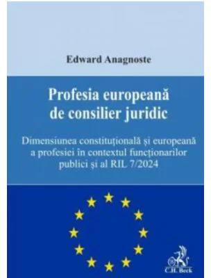 Profesia europeana de consilier juridic - Edward Anagnoste