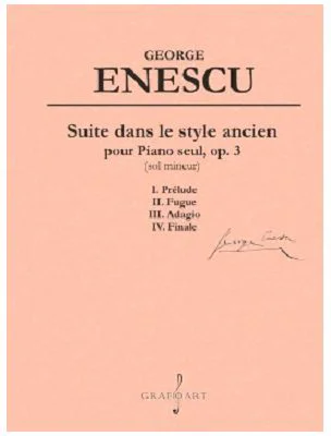 Suite dans le style ancien pour Piano seul, op. 3 (sol mineur)