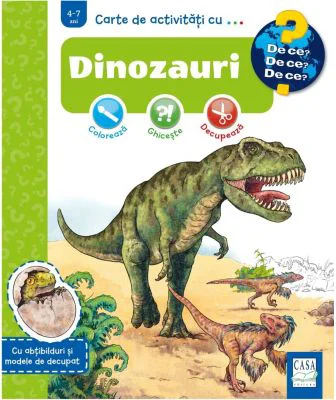 Carte de activitati cu... Dinozauri - Stefan Richter