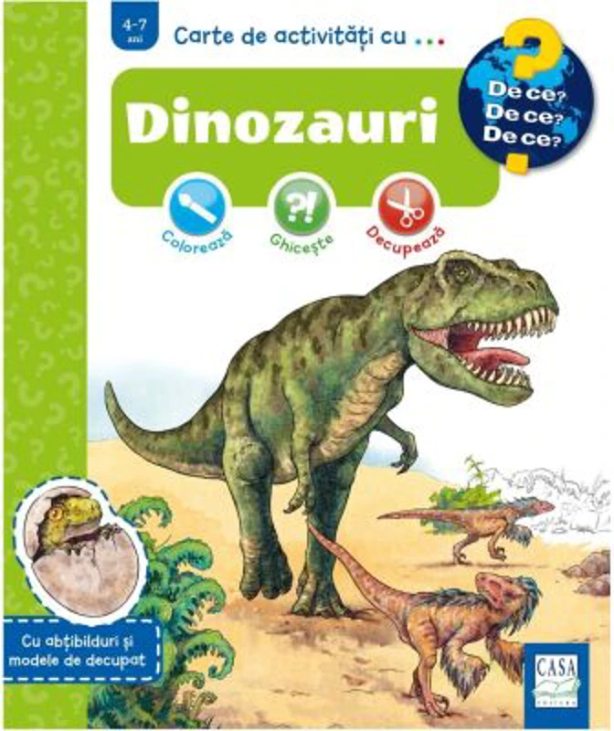 Carte de activitati cu... Dinozauri - Stefan Richter