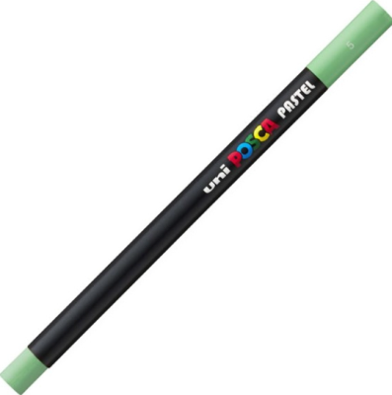 Creion pastel uleios Posca KPA-100, verde deschis, Posca (P3266)
