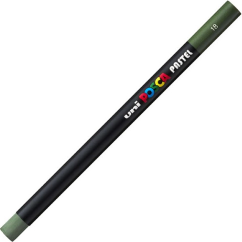 Creion pastel uleios Posca KPA-100, verde masliniu, Posca (P3276)