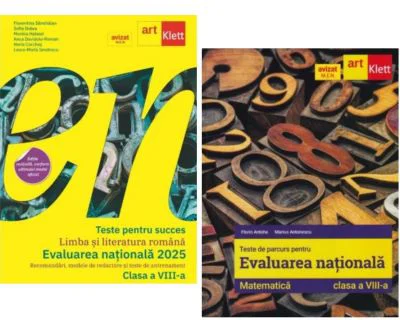 Pachet Evaluarea Nationala 2025. Limba si Literatura Romana si Matematica, clasa a 8-a - Florentina Samihaian, Florin Antohe