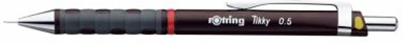 Creion mecanic Rotring Tikky III original corp plastic, varf metalic 0. 5mm, negru, RO502025