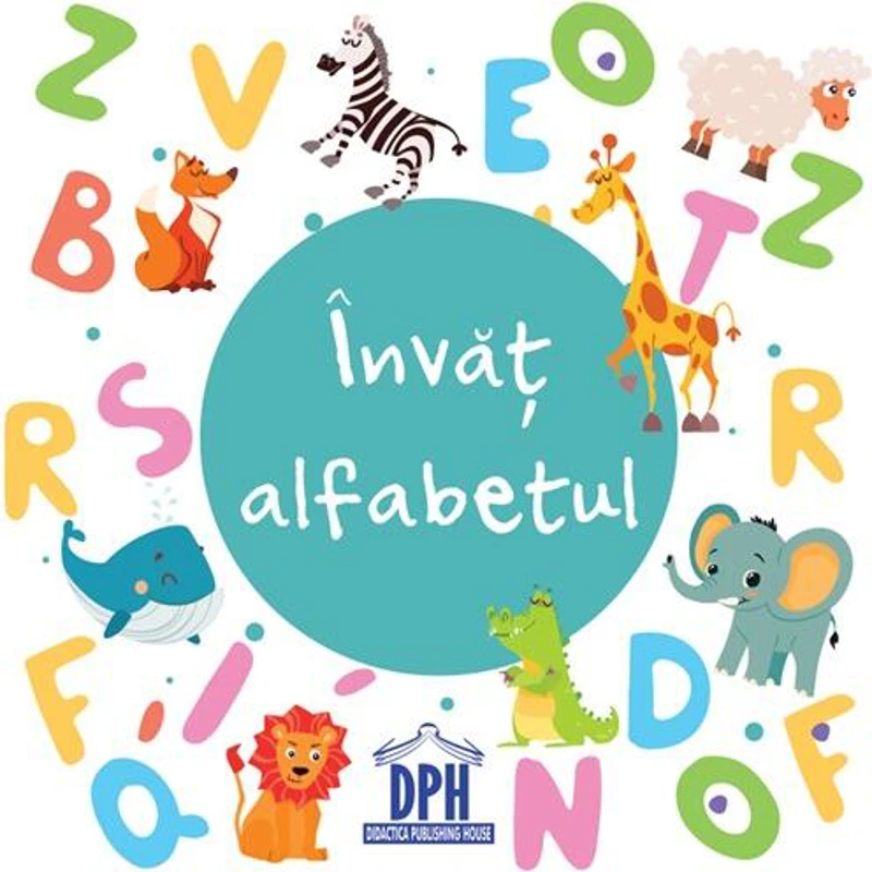 Învăț alfabetul - carte pliată - Hardcover - *** - Didactica Publishing House
