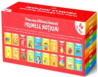 Cutie. Prima mea bibliotecă ilustrată. Primele noțiuni - Hardcover - *** - Litera
