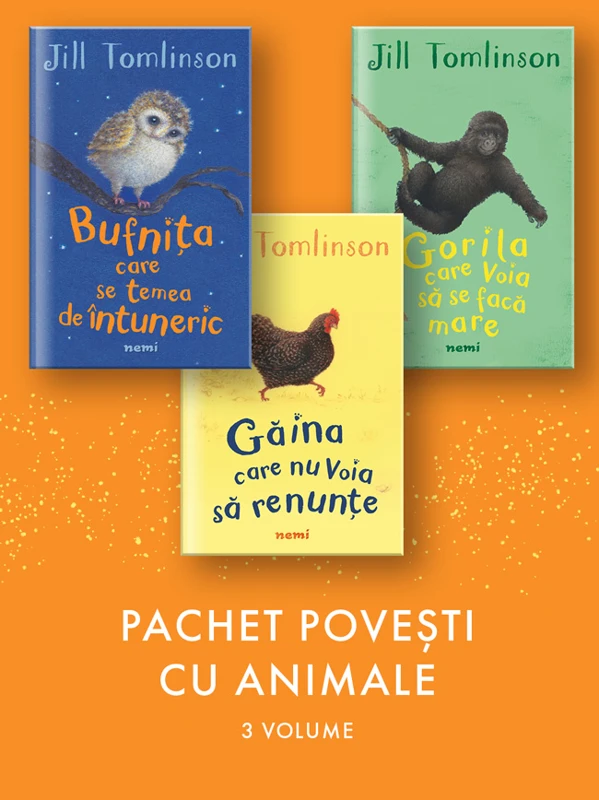 Pachet Povești cu animale 3 vol.
