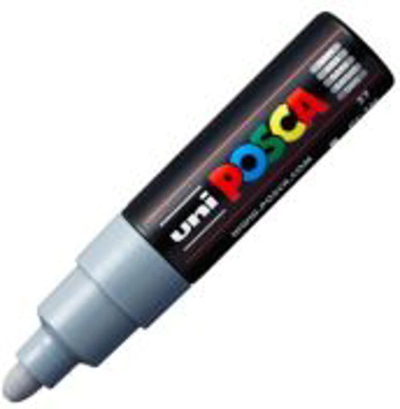 Marker UNI PC-7M 4. 5-5. 5 mm, gri, Posca