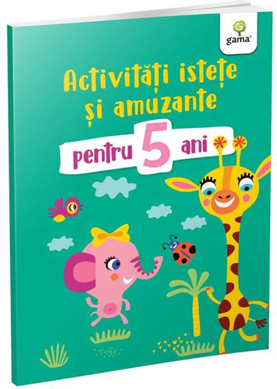 Activități istețe și amuzante pentru 5 ani - Paperback - *** - Gama