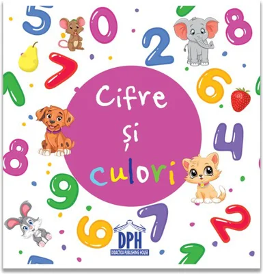 Cifre si culori - carti pliate