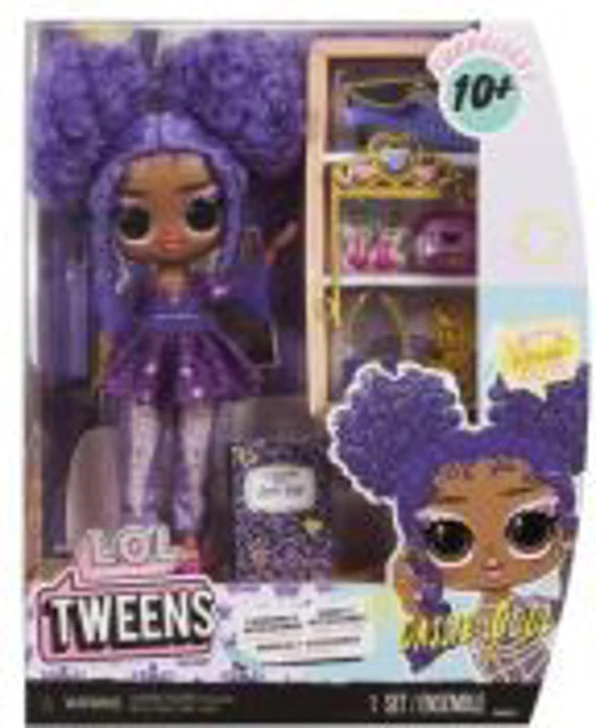 Papusa fashionista Cassie Cool cu surprize, LOL Surprise! Tweens