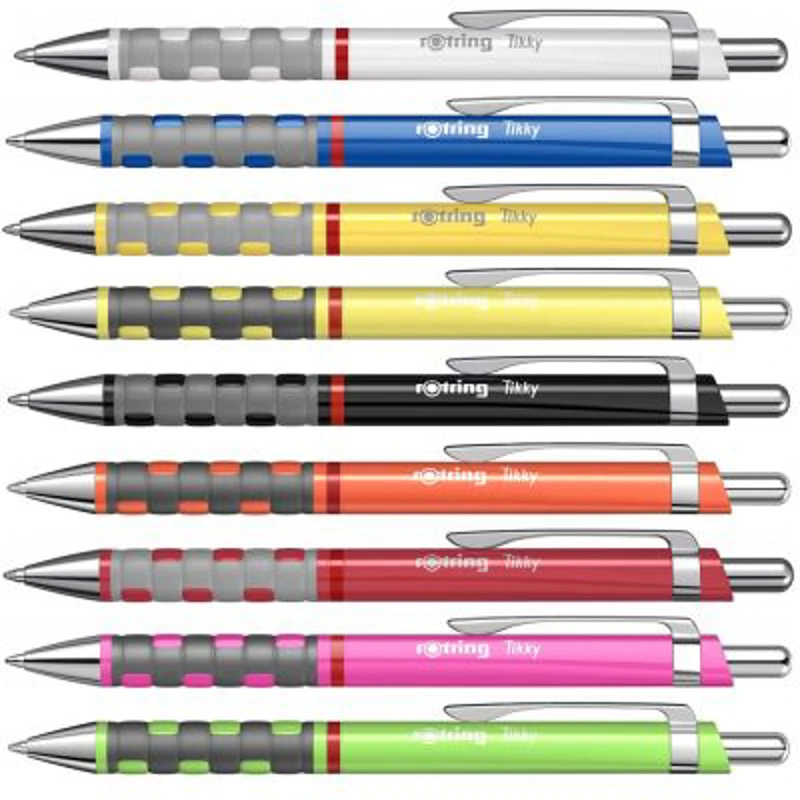 Set Rotring, Tikky CM, In line 0. 5+ radiera T20, diverse culori