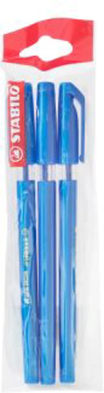 Pix fara mecanism Stabilo Excel 828, M, 0.45 mm, 3 bucati/blister eco, albastru