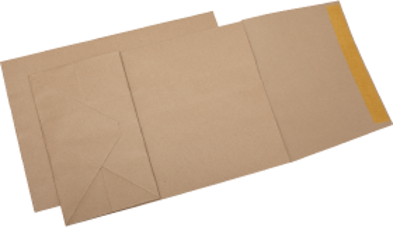 Plic cu burduf B4T GPV 106949 / 105949, kraft, 120g/mp, 250x353mm, siliconic
