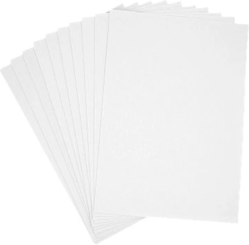 Hartie gumata A4, 1. 3mm, alb, set 10 coli, Colorarte