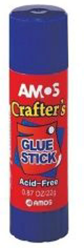 Lipici solid Amos Invisibil, Crafter's Glue, 22g, fara solvent, GSB22N