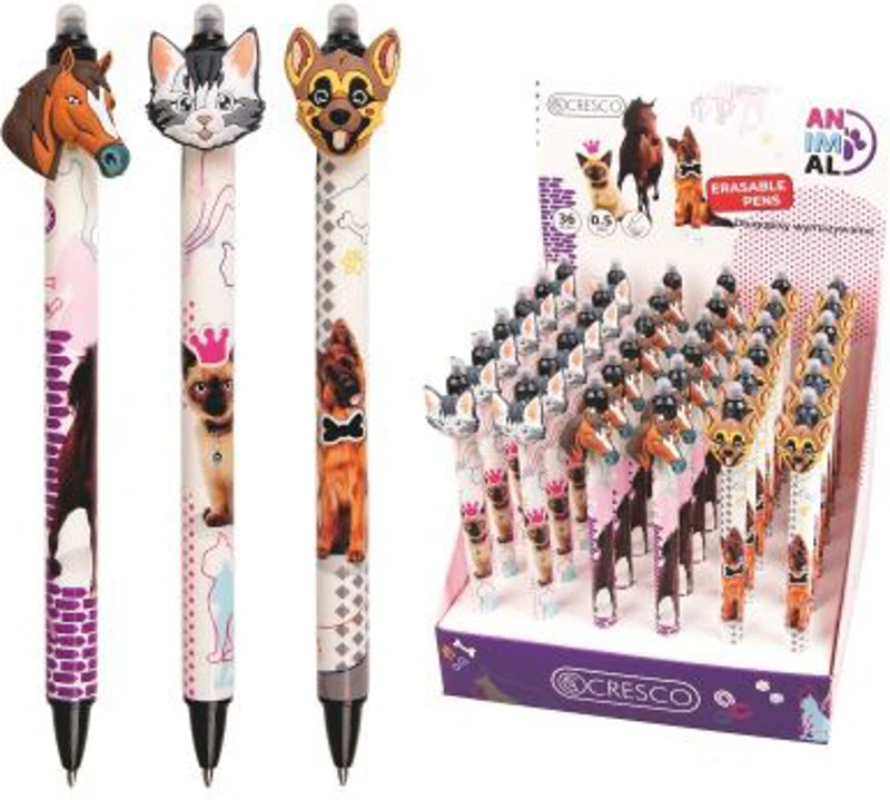 Pix cerneala termosensibila Cresco, 0. 5mm, diverse modele Animale, 45011-M