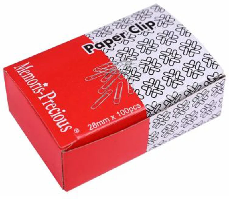 Agrafe pentru birou Memoris-Precious, 28 mm, 100 buc/cutie