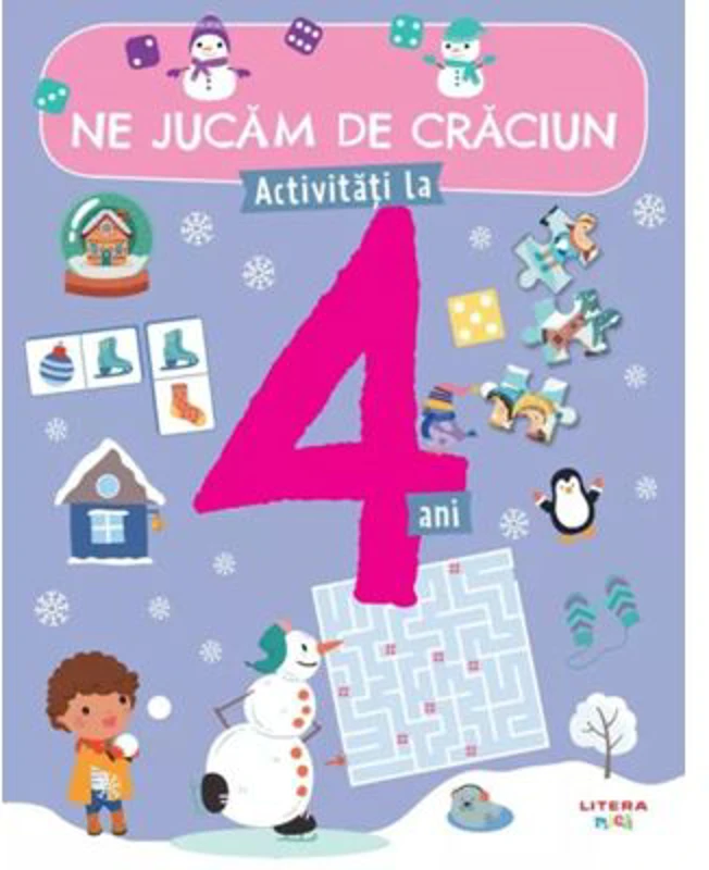 Ne jucam de Craciun. Activitati la 4 ani