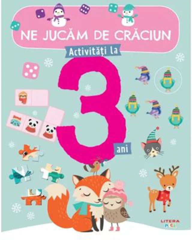 Ne jucam de Craciun. Activitati la 3 ani