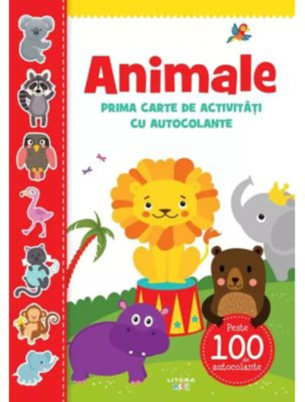 Animale. Prima carte de activitati cu autocolante