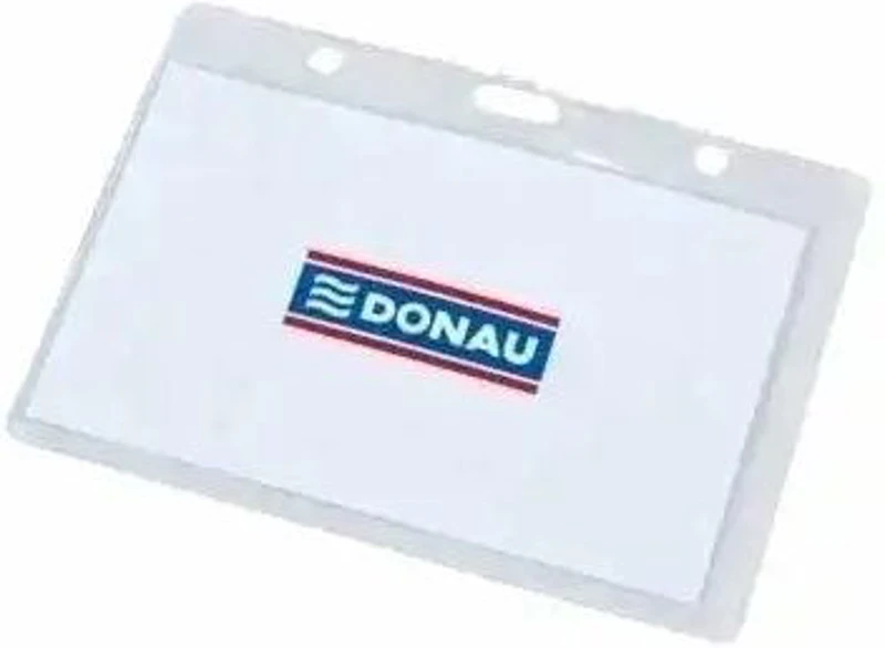 Ecuson orizontal Donau, transparent, 102 x 64 mm