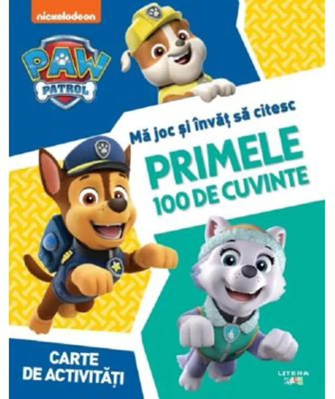 Patrula Catelusilor. Primele 100 de cuvinte