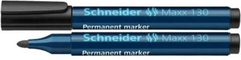 Permanent marker SCHNEIDER Maxx 130, varf rotund 1-3mm - negru