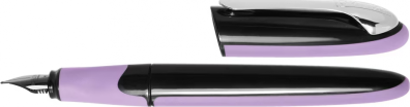 Stilou Online Air 20054/3D, penita iridium M, alimentare rezerve, grip ergonomic, corp plastic lila