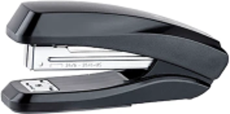 Capsator Kangaro Executive ES-335P, 24/6 - 26/6, 20 coli, 65mm, metal, negru, blister