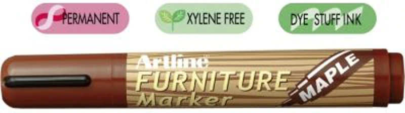 Marker ARTLINE 95, pentru mobilier din lemn (retusuri), corp plastic, varf tesit 2.0-5.0mm - artar