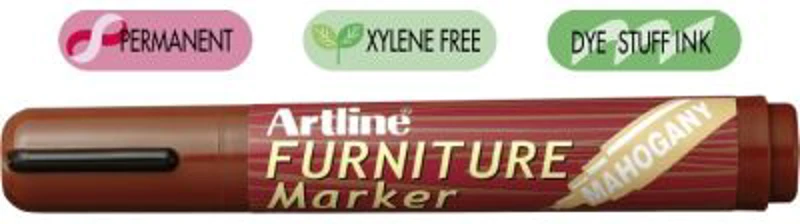 Marker ARTLINE 95, pentru mobilier din lemn (retusuri), corp plastic, varf tesit 2.0-5.0mm - mahon