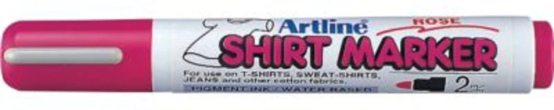 T-Shirt marker ARTLINE, corp plastic, varf rotund 2.0mm - roze